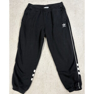 Adidas Sweatpants Mens XL Trefoil Originals Three Stripe Athletic Jogger Pants